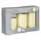 6 Pack: LED Flame Pillar Candle Set by Ashland®
